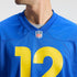 Custom Trent McDuffie Los Angeles Rams Game Jersey Royal
