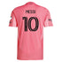 Back view of Jerseys Teams Lionel Messi Inter Miami jersey 2025 in pink with number 10 and Messi name